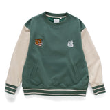 (SW484) Tiger Embroidery Souvenir Sweater