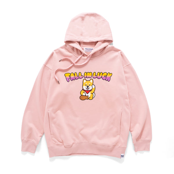 (ZW508) Fall in Luck Taiyaki Graphic Hoodie