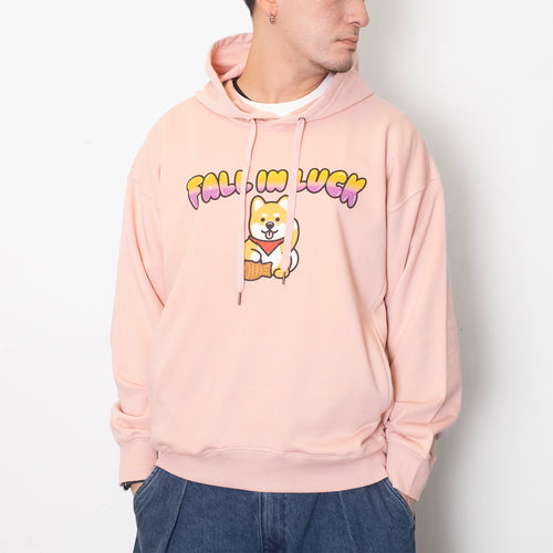 (ZW508) Fall in Luck Taiyaki Graphic Hoodie