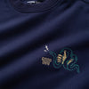 (ZW513) Snake Embroidery Sweater (Online Exclusive)