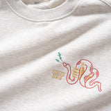 (ZW513) Snake Embroidery Sweater (Online Exclusive)