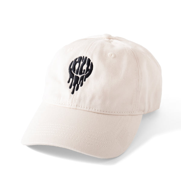 (EX587) Melty Face Embroidery Cap