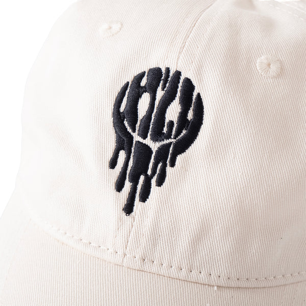 (EX587) Melty Face Embroidery Cap