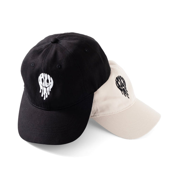 (EX587) Melty Face Embroidery Cap