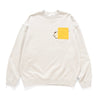 (EX548) Graphic Patch Pocket Sweater