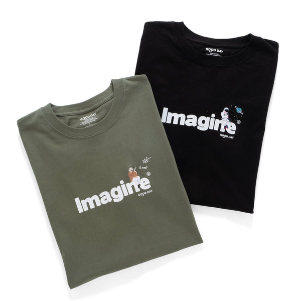 (ZT1608) Imagine Embroidery Tee