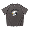 (ZT1625) Shark Beer Graphic Washed Tee