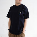 (ZT1630) TV Test Card Embroidery Pocket Tee