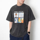 (ZT1380) Rabbit History Graphic Tee