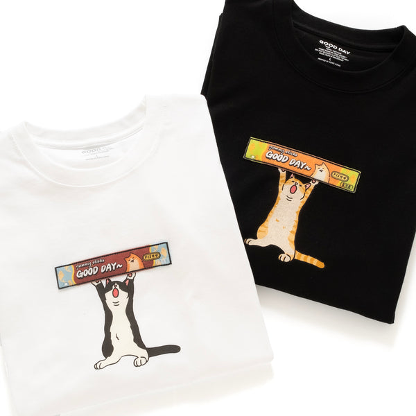 (ZT1434) Cat Stick Graphic Tee