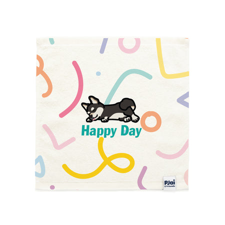 (EMA027) MYO 2.0 PJai & Friends Graphic Square Towel