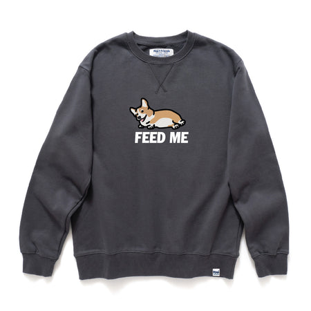 (ZW505) Bob Bob Pig "Song Ar" Graphic Sweater