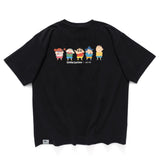 (EX484) Graphic Embroidery Pocket Tee