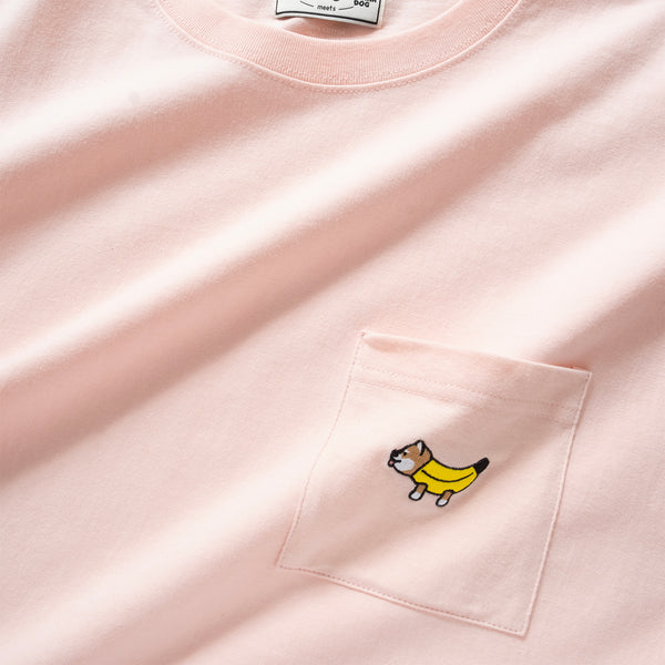 (EX529) Embroidery Pocket Tee