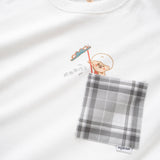 (EX538) All Real Graphic Pocket Tee