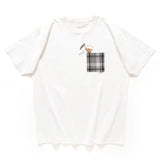 (EX538) All Real Graphic Pocket Tee