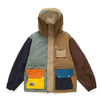 (JK365) 2 Face Crazy Patch Mountain Parka