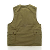 (JK367) 2 Face Fleece Vest Jacket