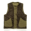 (JK367) 2 Face Fleece Vest Jacket