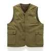 (JK367) 2 Face Fleece Vest Jacket