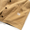 (JK380) 2 Face Corduroy Horn Button Vest