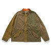 (JK383) Colorblock 2 Way M51 Fishtail Parka