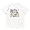 (ZT1607) Lucky Cat Embroidery Tee