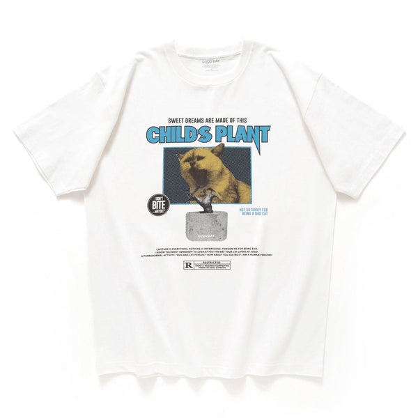 (ZT1553) Child's Plant Graphic Tee