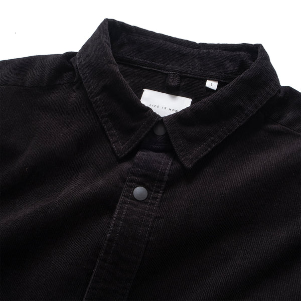 (ST414) Sakura Patch Corduroy Shirt