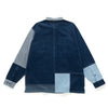 (ST420) Denim Patchwork Work Shirt