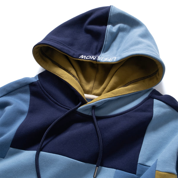 (SW474) Colorblock Hoodie