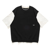 (TP1150) Fake Layer Waffle Tee