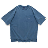 (TP1339) Garment Dye Wash Pocket Tee