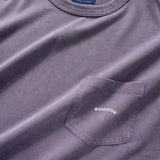 (TP1339) Garment Dye Wash Pocket Tee