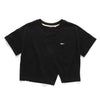 (TP1425) Splited Cropped Tee