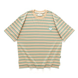 (TP1474) Embroidery Stripe Tee