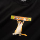 (ZT1434) Cat Stick Graphic Tee