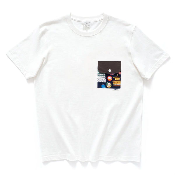 (ZT1465) Japan Icon Flap Pocket Tee