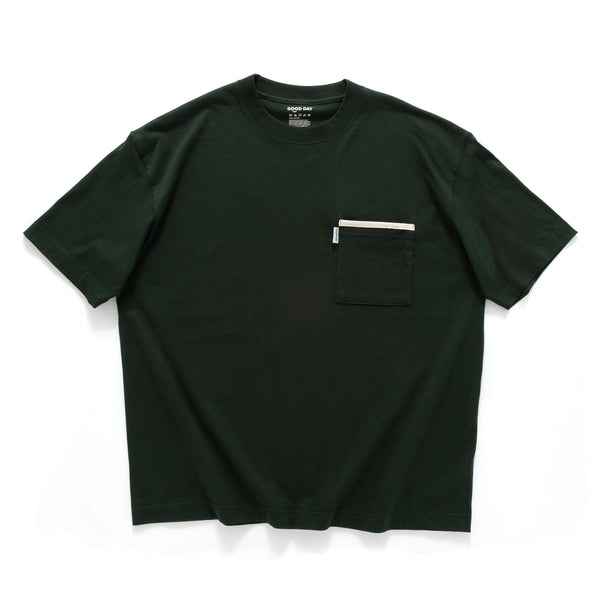 (ZT1472) Camping Together Graphic Pocket Tee