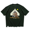 (ZT1472) Camping Together Graphic Pocket Tee