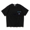 (ZT1482) Hawaii Surfing Graphic Pocket Tee