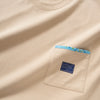 (ZT1482) Hawaii Surfing Graphic Pocket Tee