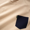 (ZT1485) Grand Canyon Cat Embroidery Pocket Tee