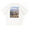 (ZT1485) Grand Canyon Cat Embroidery Pocket Tee