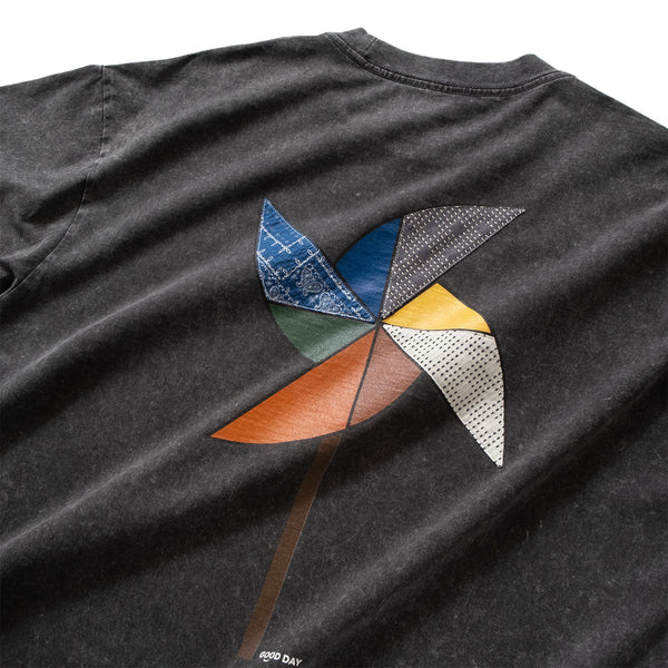 (ZT1486) Windmill Patchwork Tee