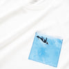 (ZT1493) Penguin Embroidery PVC Pocket Tee