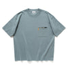 (ZT1507) Graphic Embroidery Pocket Tee