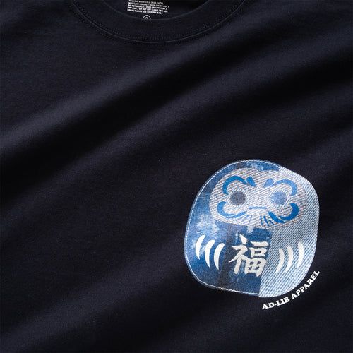 (ZT1513) Dharma Graphic Embroidery Tee