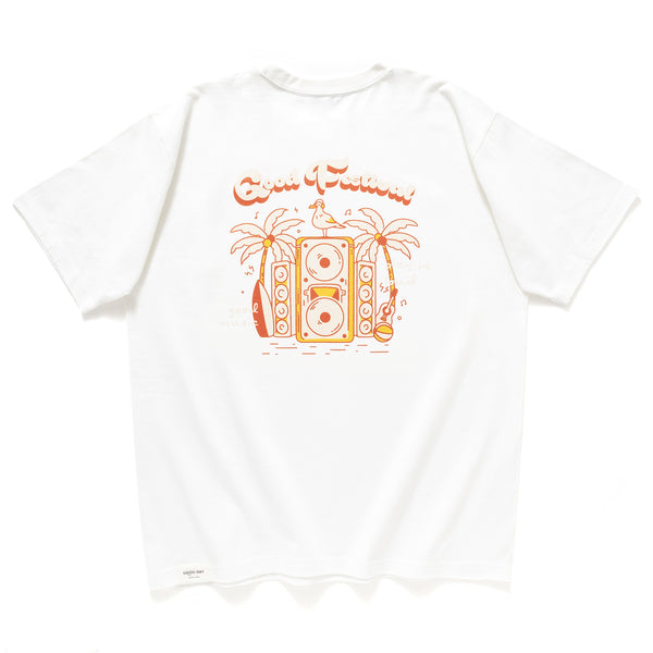 (ZT1515) Good Festival Embroidery Graphic Tee