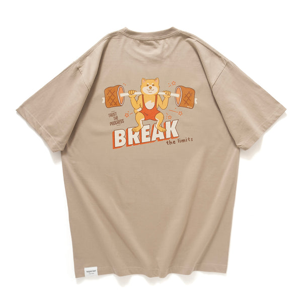 (ZT1517) Shiba Break Limits Graphic Tee